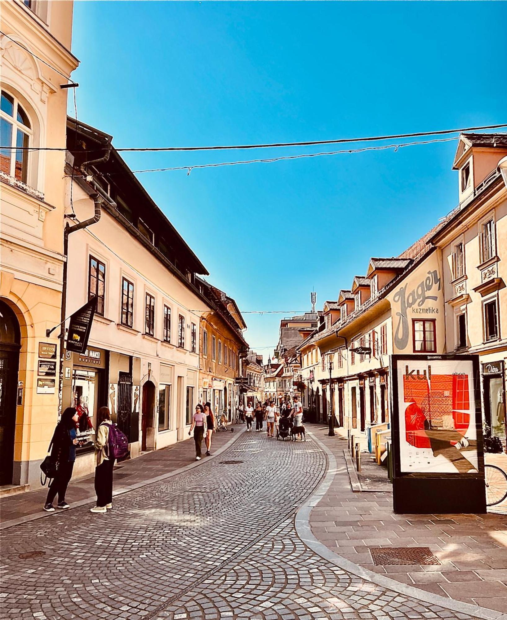 Galleria Apartment Ljubljana Bagian luar foto